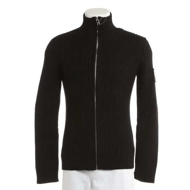 Cardigan, in Black, Wool, Prada