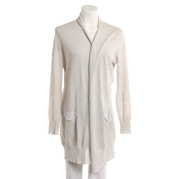 Strickjacke, in Beige, Leinen, Fabiana Filippi