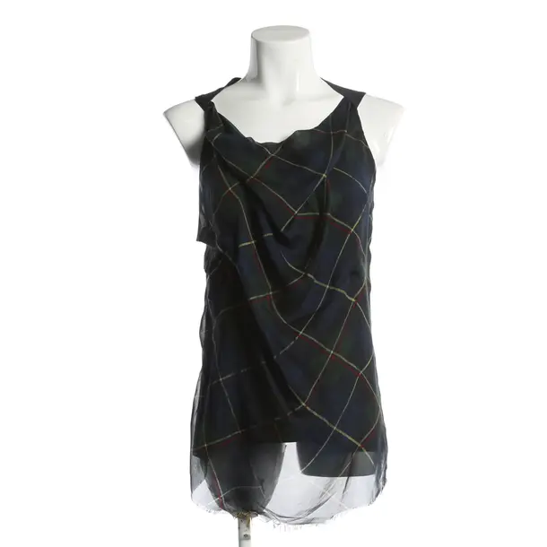 Top, in Navy, Viscose, Dondup