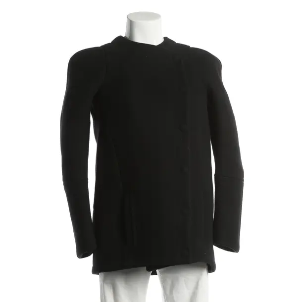 Wintermantel, in Schwarz, Wolle, Balenciaga