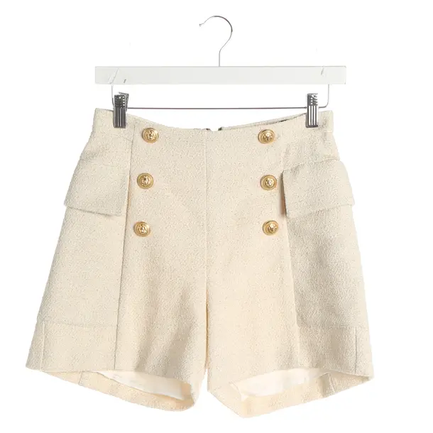 Shorts, in Cream, Cotton, Balmain