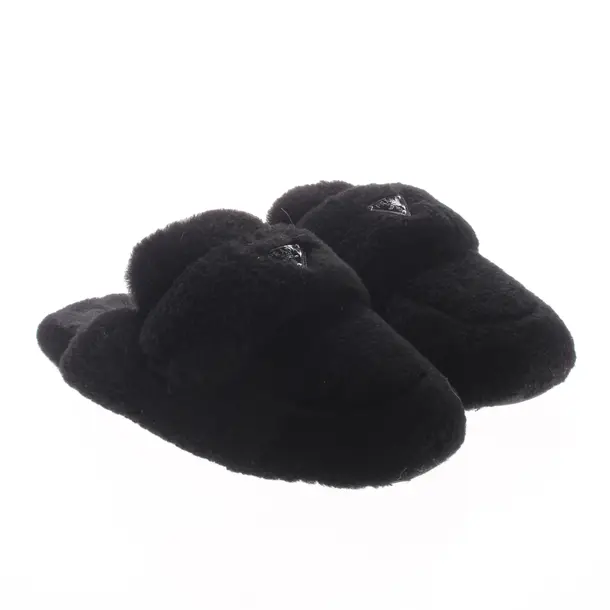 Mules, in Black, Prada