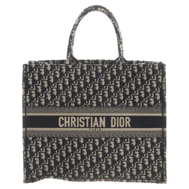 Shopper Bag, in Blue, Polyester, Dior