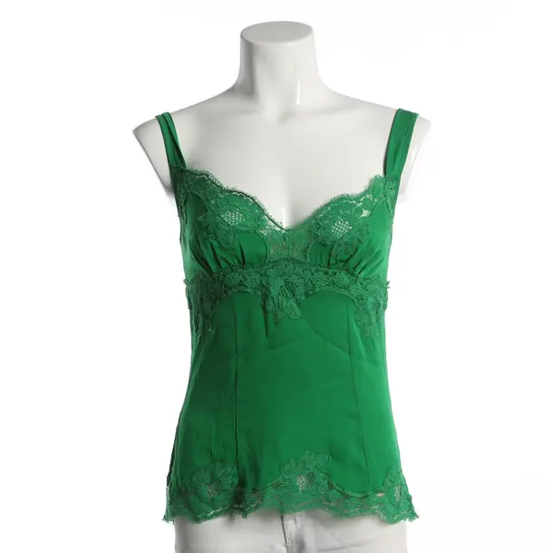 Top, in Green, Silk, Dolce & Gabbana