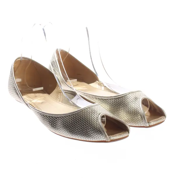 Ballerine, in Oro, Hogan