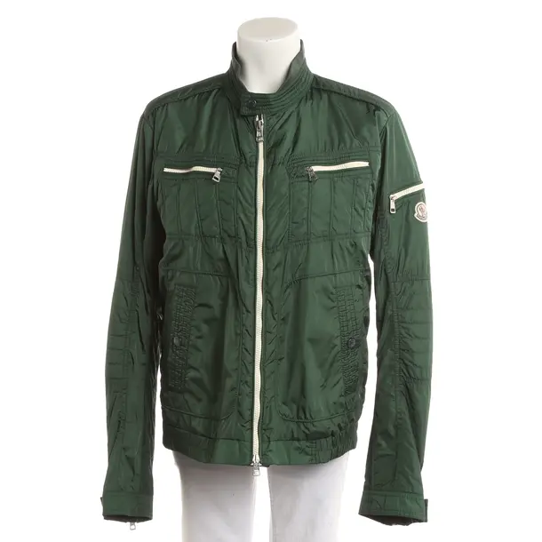 Mid-Season Jacket, in Green, Polyamide, Moncler