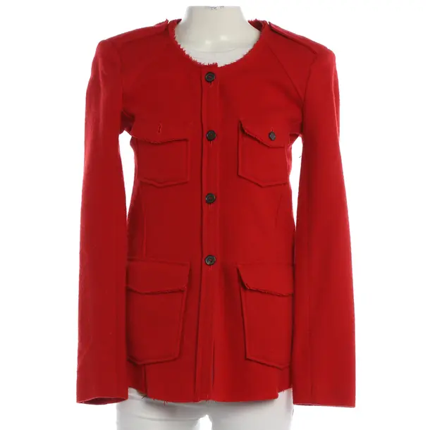 Mid-Season Jacket, in Red, Wool, Isabel Marant Étoile