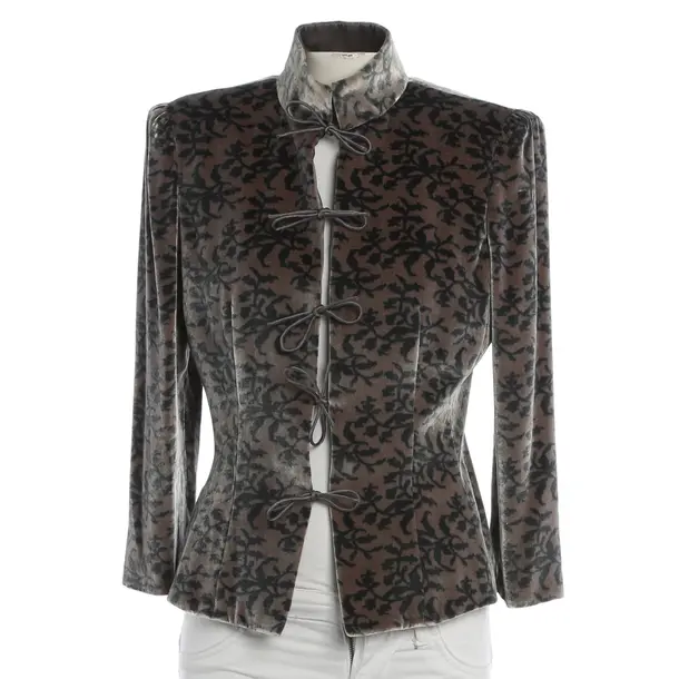 Blazer, in Brown, Viscose, Giorgio Armani