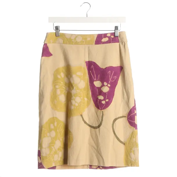 Rock, in Beige, Seide, Dries van Noten