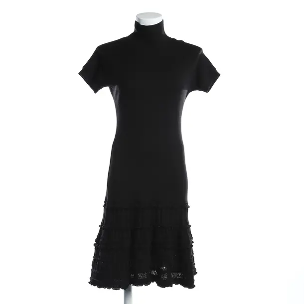 Kleid, in Schwarz, Wolle, Roberto Cavalli