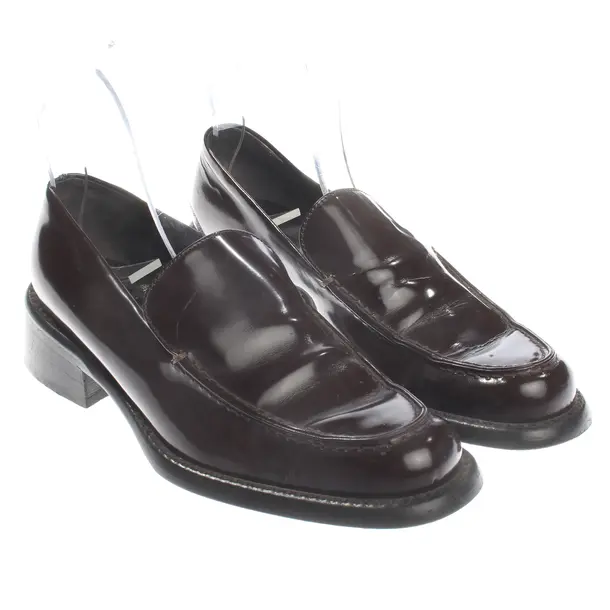 Mocassini, in Marrone scuro, Prada