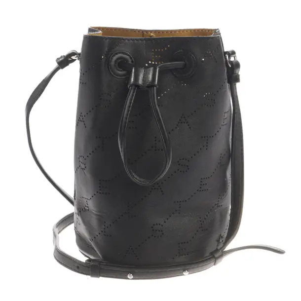 Bucket Bag, in Schwarz, Polyamid, Stella McCartney