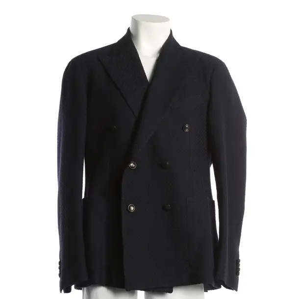 Blazer, in Navy, Wool, Tagliatore