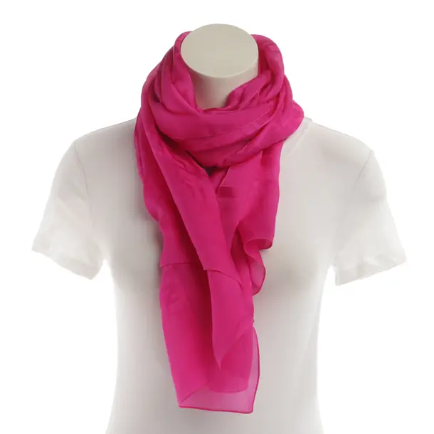 Shawl, in Pink, Silk, Fendi