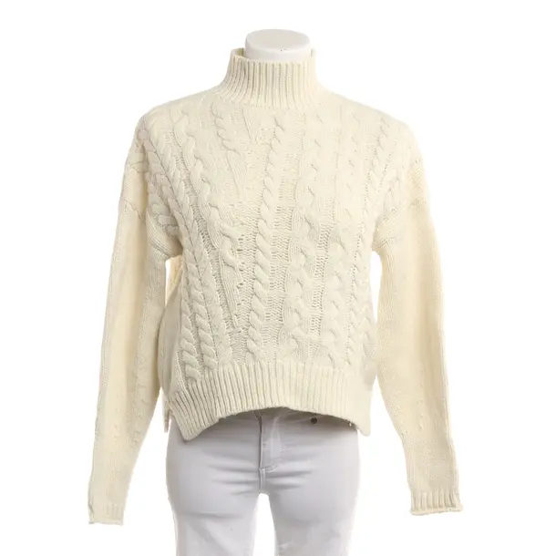 Jumper, in White, Polyamide, Maliparmi