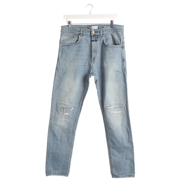 Slim Fit Jeans, in Light Blue, Cotton, Closed