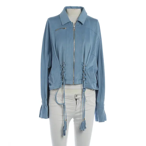 Summer Jacket, in Blue, Polyester, Patrizia Pepe