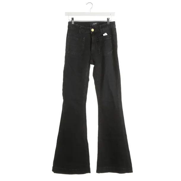 Jeans Flared, in Schwarz, Baumwolle, Seafarer