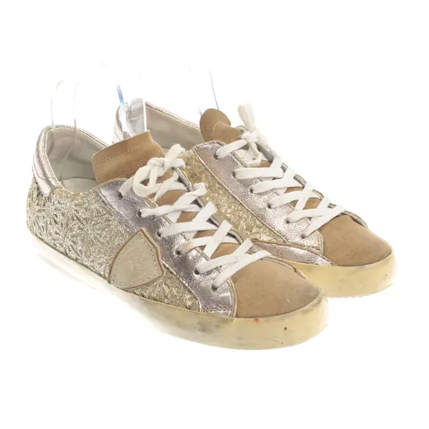 Sneaker, in Gold, Philippe Model