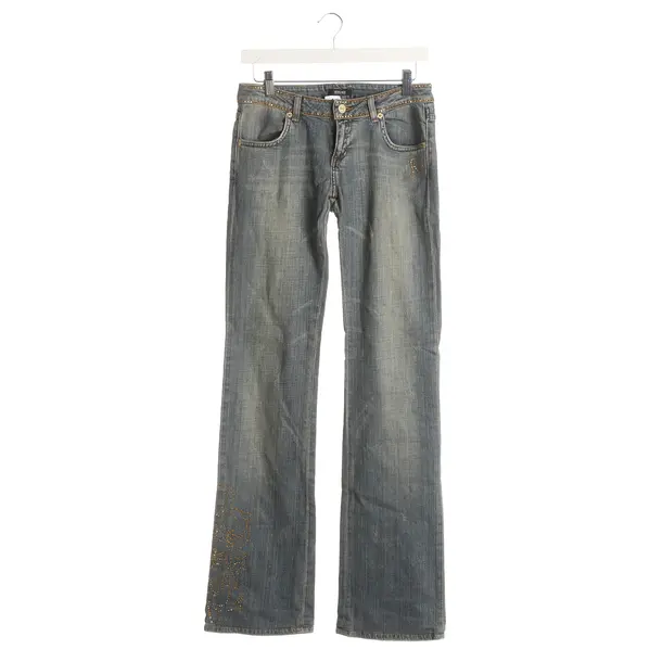 Flared Jeans, in Light Blue, Cotton, Versace Jeans