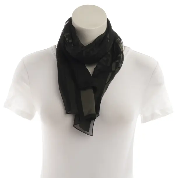 Shawl, in Black, Viscose, Fendi