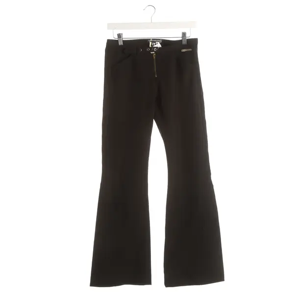 Pants, in Black, Viscose, Versace Jeans Couture