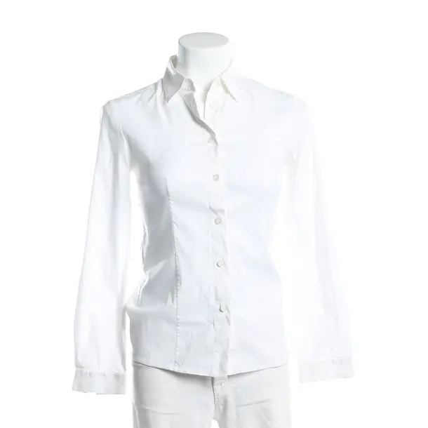 Camicetta, in Bianco, Cotone, Prada