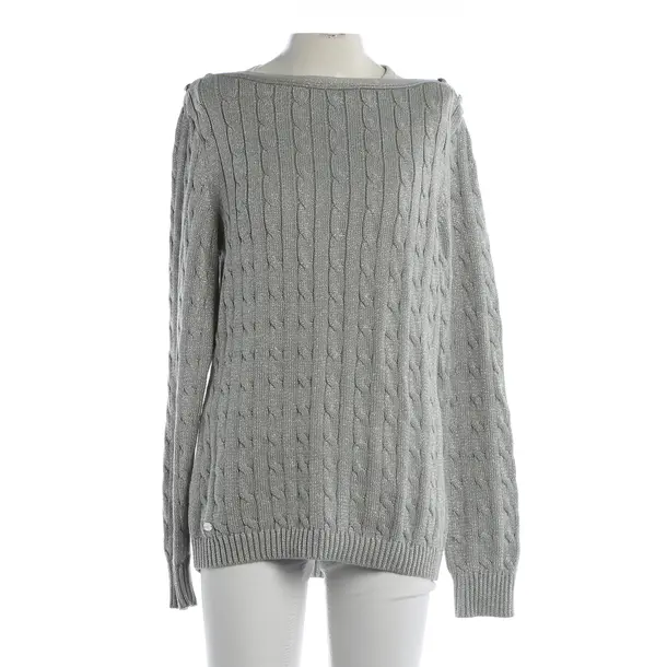 Maglione, in argento, Cotone, Lauren Ralph Lauren