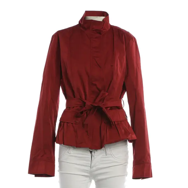 Mid-Season Jacket, in Red, Polyester, Max Mara