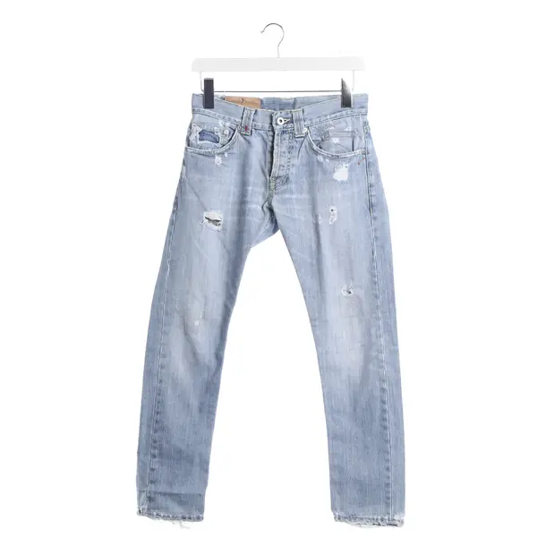 Slim Fit Jeans, in Light Blue, Cotton, Dondup