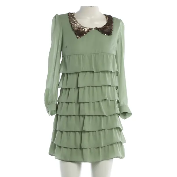 Dress, in Light Green, Polyester, Elisabetta Franchi