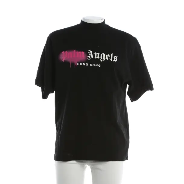T-Shirt, in Black, Cotton, Palm Angels