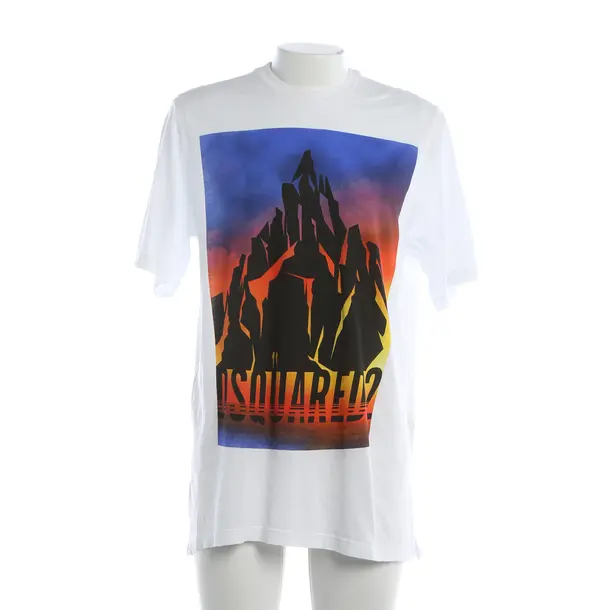 T-Shirt, in Multicolored, Cotton, Dsquared