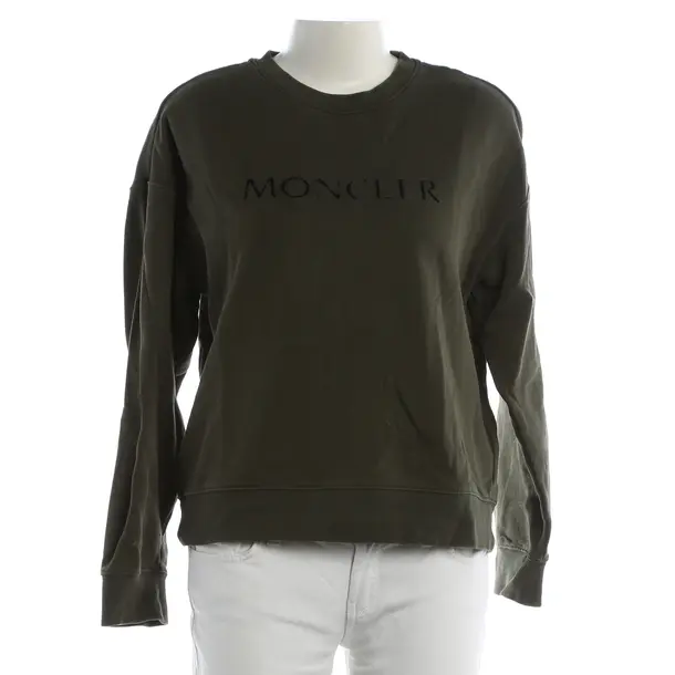 Felpa, in Verde scuro, Cotone, Moncler