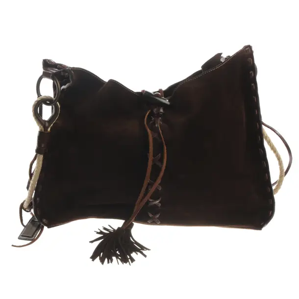 Schultertasche, in Braun, Leder, Dolce & Gabbana