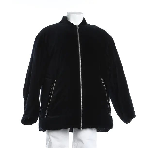 Mid-Season Jacket, in Navy, Cotton, Dries van Noten