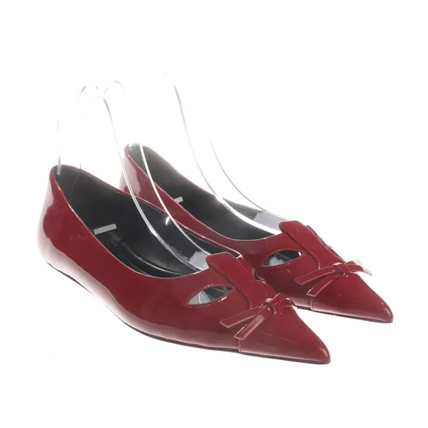 Ballerinas, in Rot, Marc Jacobs