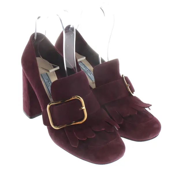 Pumps, in Bordeaux, Prada