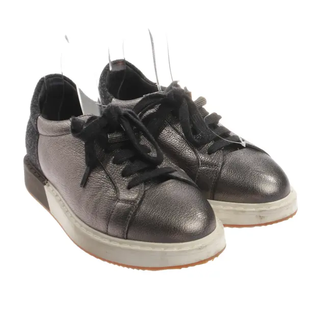 Sneaker, in Silber, Brunello Cucinelli