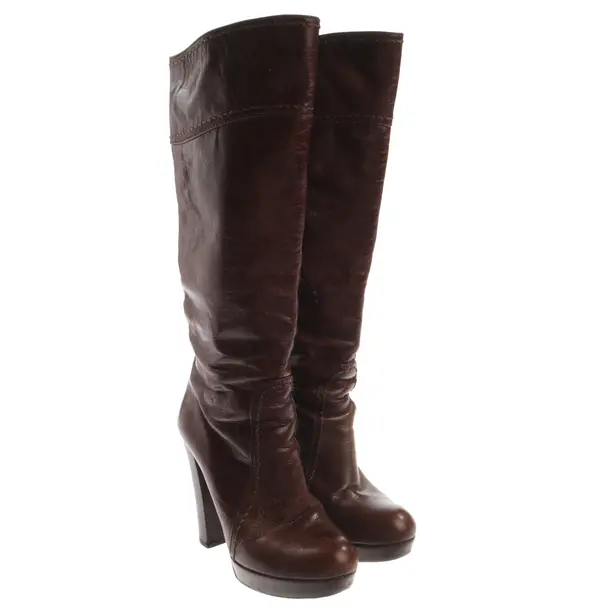 Boots, in Dark Brown, Prada