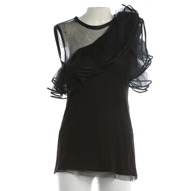 Top, in Schwarz, Polyester, Valentino