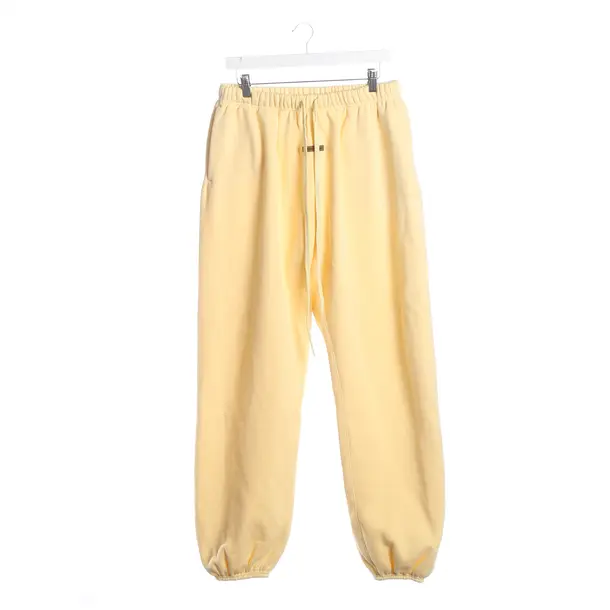 Jogginghose, in Pastellgelb, Baumwolle, Fear of God