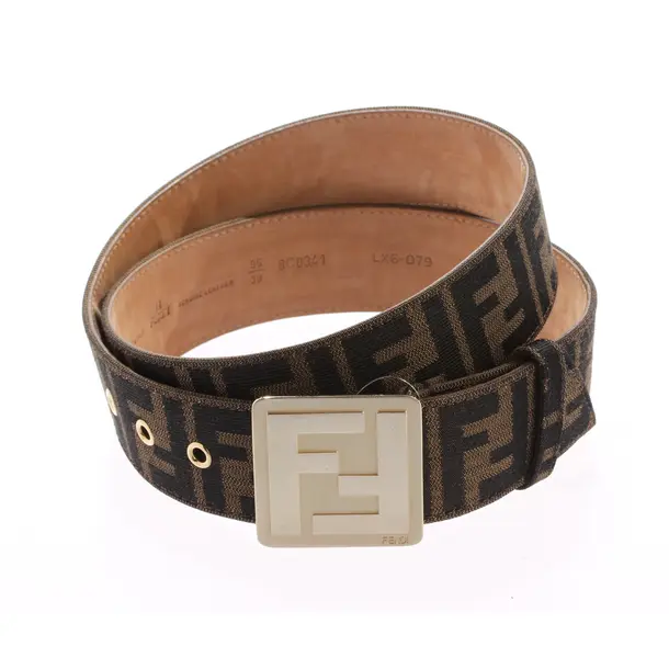 Cinture, in Marrone scuro, Pelle, Fendi