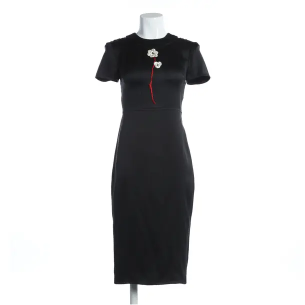 Cocktailkleid, in Schwarz, Seide, Prada