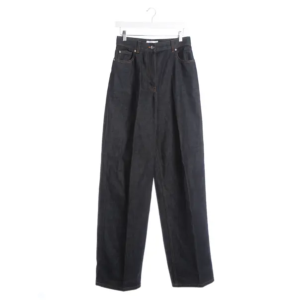 Jeans straight fit, in Blu, Cotone, Salvatore Ferragamo