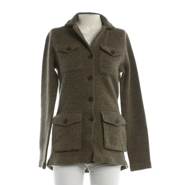 Cardigan, in Green, Wool, Polo Ralph Lauren