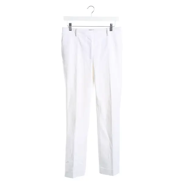 Pantaloni, in Bianco, Viscosa, Giuseppe