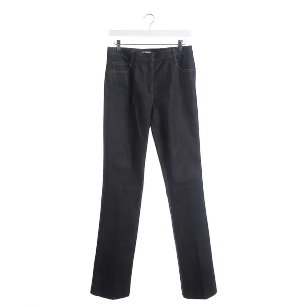 Straight Fit Jeans, in Navy, Cotton, Miu Miu