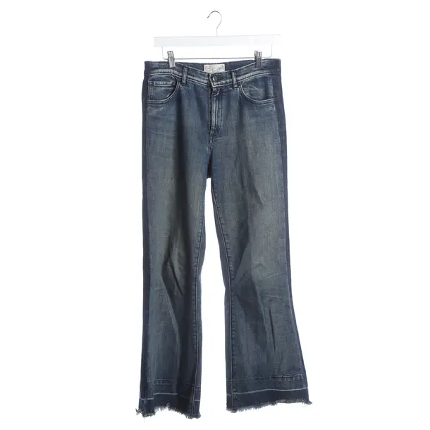 Jeans Flared, in Blau, Baumwolle, Seafarer