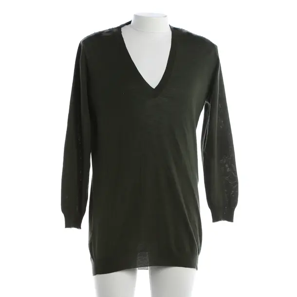 Jumper, in Dark Green, Wool, Prada